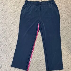 Lululemon Athletica Navy Pants size 18 true navy SoftStreme pants HR